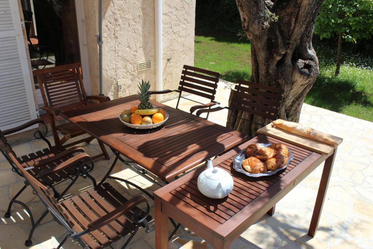 Suquette Charming Provencal House In Antibes With Nice Terrace, Garden And Pool Access Eksteriør bilde